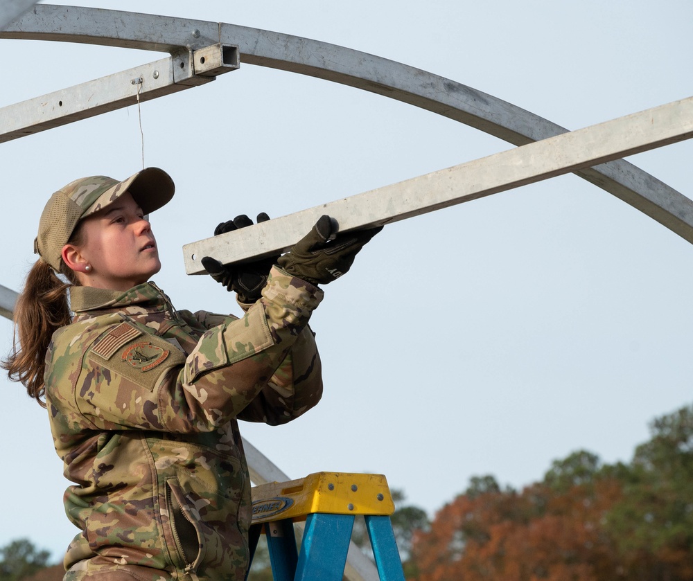 SJAFB Multi-Capable Airmen assemble tent city