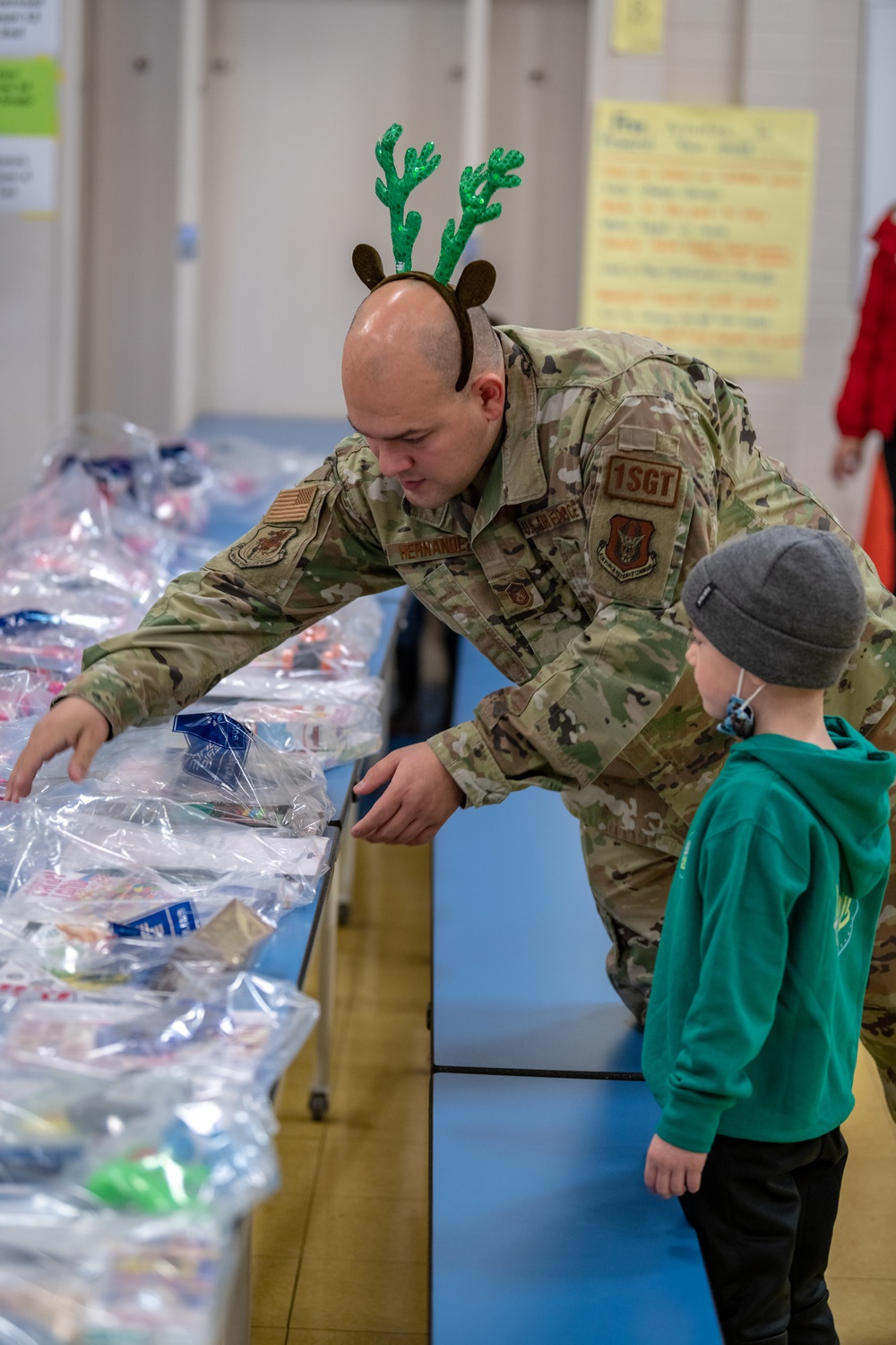 349 AMW Airmen deliver holiday cheer