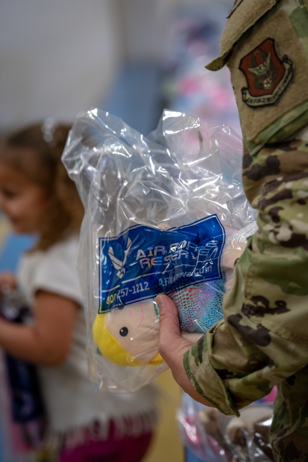 349 AMW Airmen deliver holiday cheer