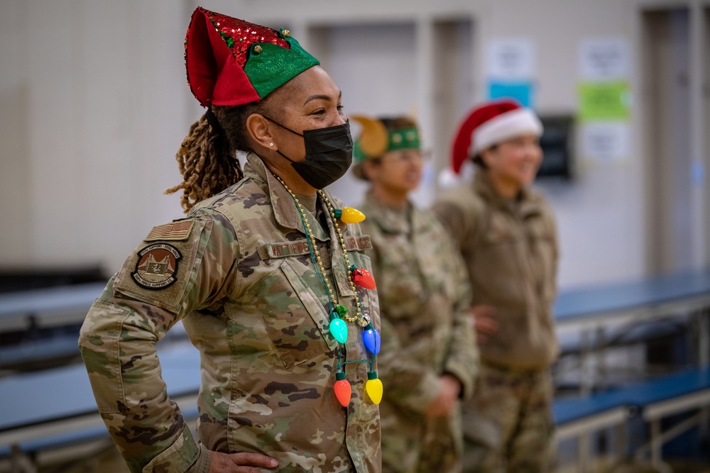 349 AMW Airmen deliver holiday cheer