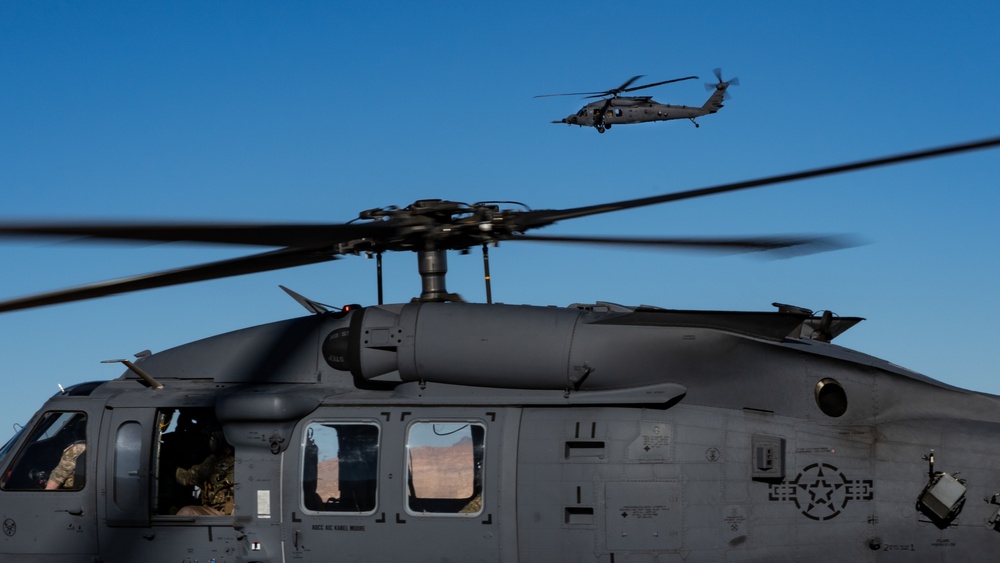 66 RQS: CSAR training with HH-60W