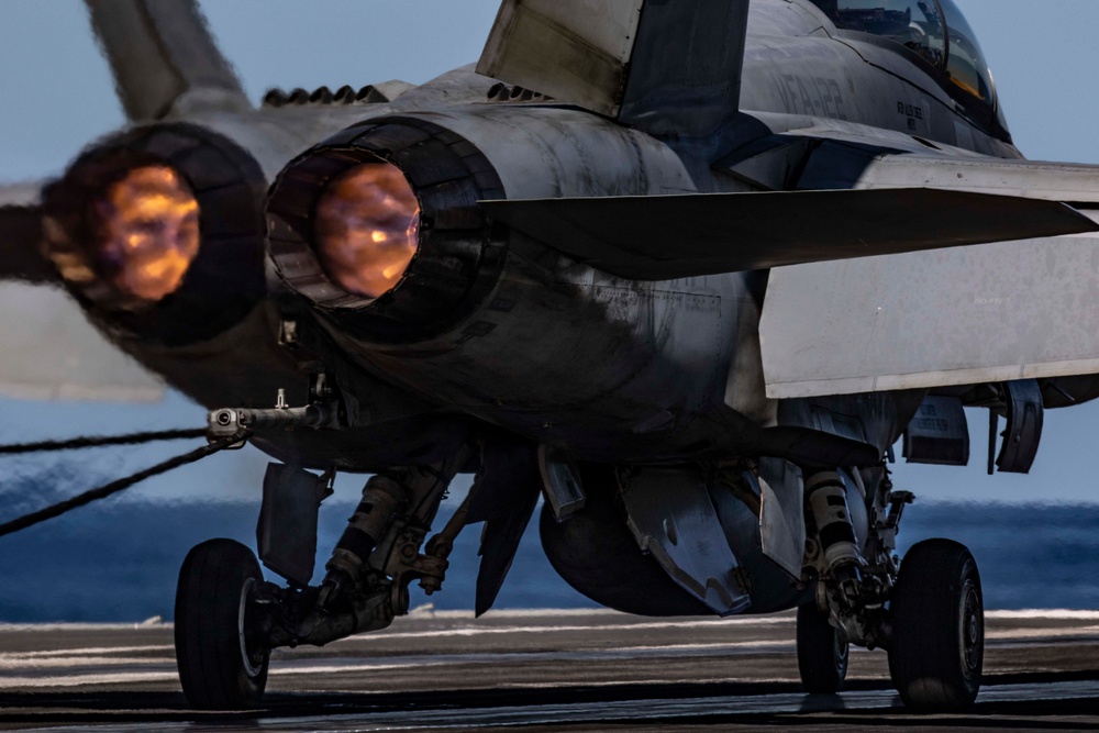 USS Abraham Lincoln conducts flight operations