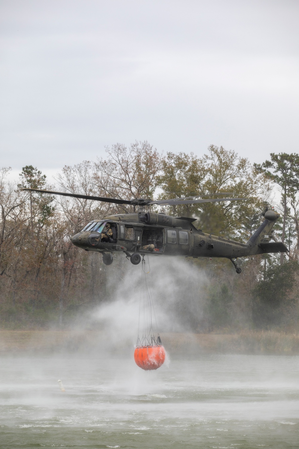 3rd Combat Aviation Brigade Soldiers conduct Bambi Bucket training