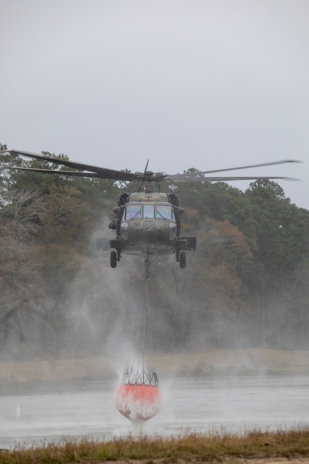 3rd Combat Aviation Brigade Soldiers conduct Bambi Bucket training