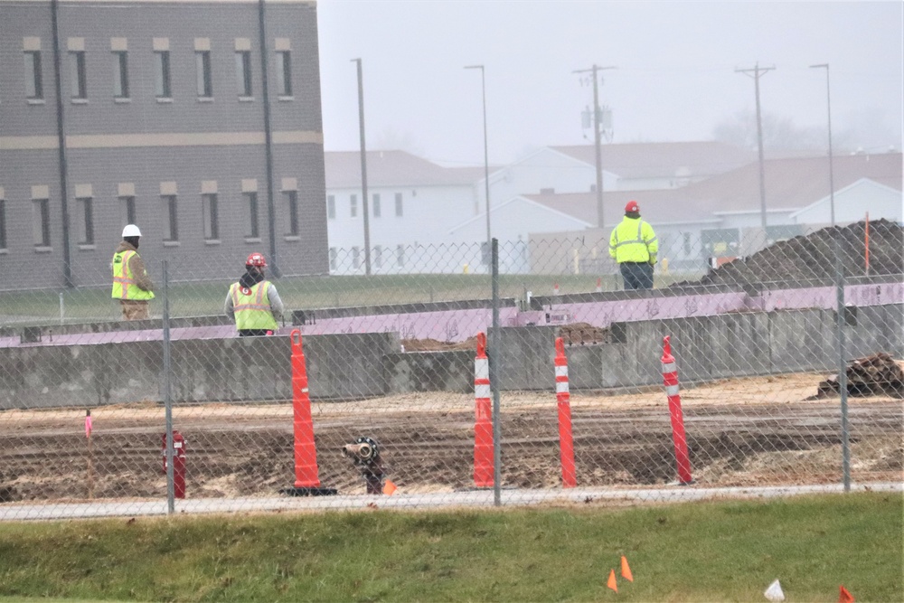 November 2022 construction operations of $11.96 million transient training brigade headquarters at Fort McCoy