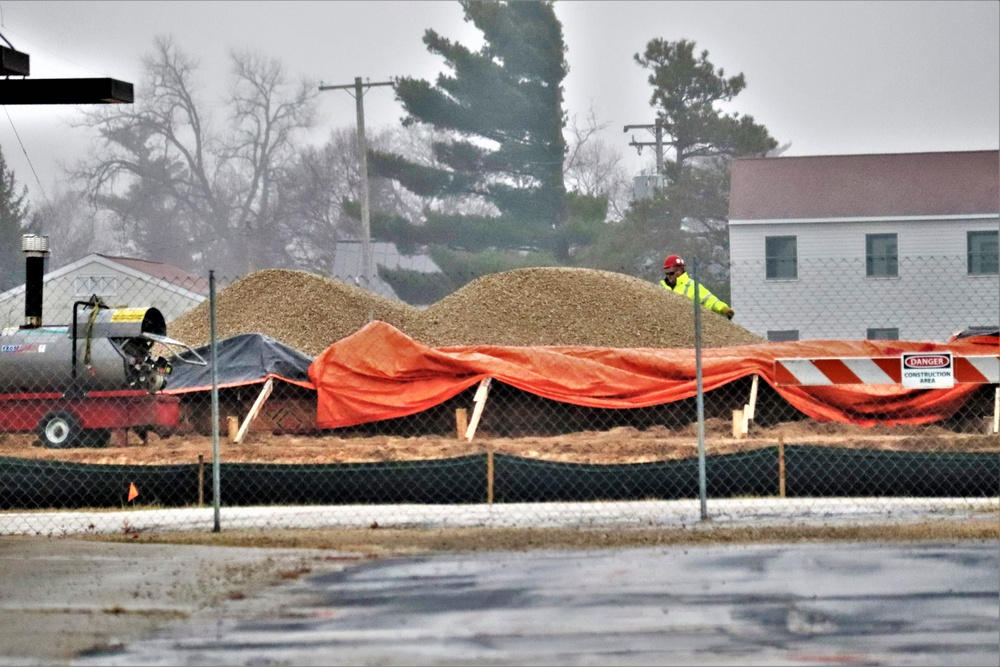 November 2022 construction operations of $11.96 million transient training brigade headquarters at Fort McCoy