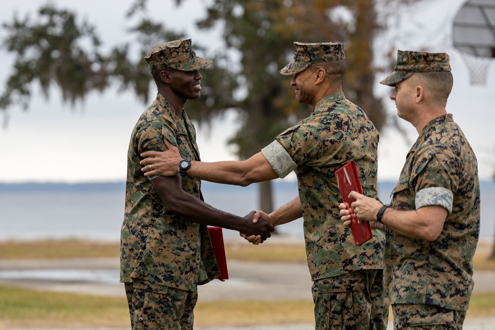 Sgt. Shevan Salmon Re-Enlistment Ceremony