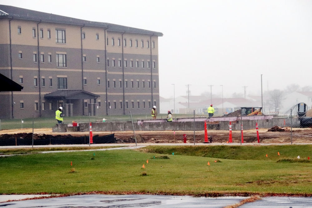 November 2022 construction operations of $11.96 million transient training brigade headquarters at Fort McCoy