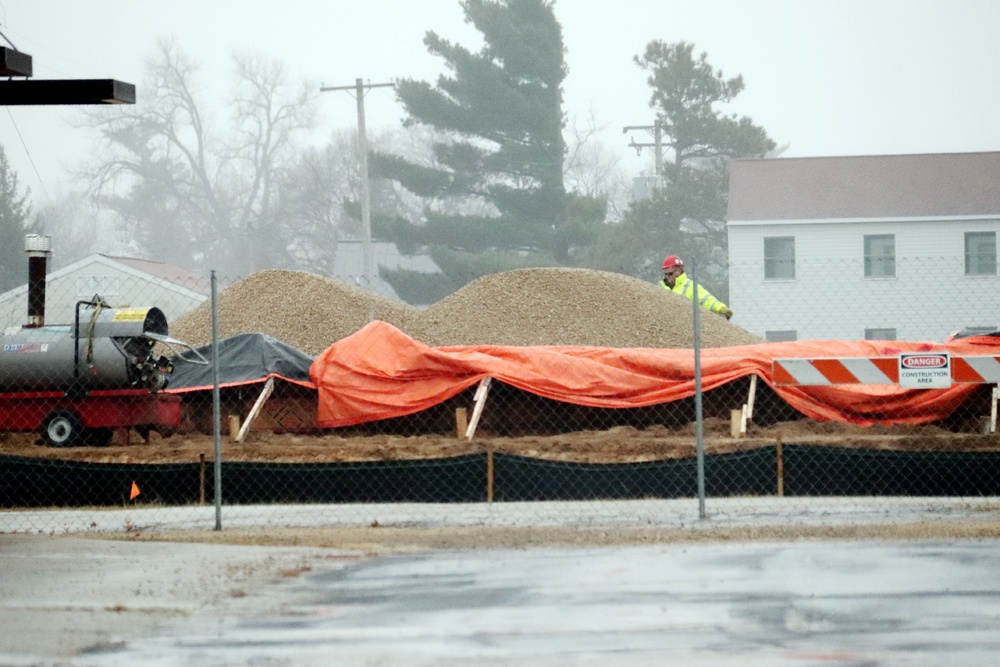 November 2022 construction operations of $11.96 million transient training brigade headquarters at Fort McCoy