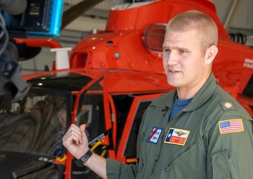 Hurricane Harvey survivors reunite with Coast Guard pilot in Houston, Texas