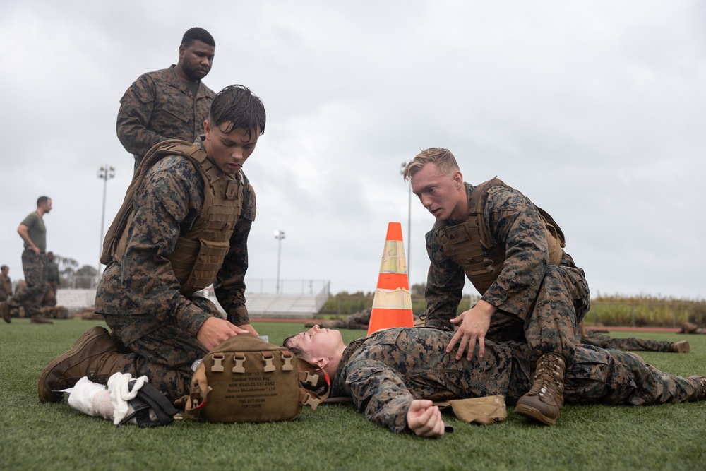 U.S. Marines with II MEF Squad Competition at Naval Base Rota