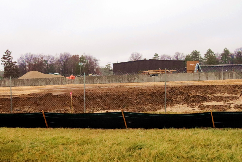 November 2022 construction operations of $11.96 million transient training brigade headquarters at Fort McCoy