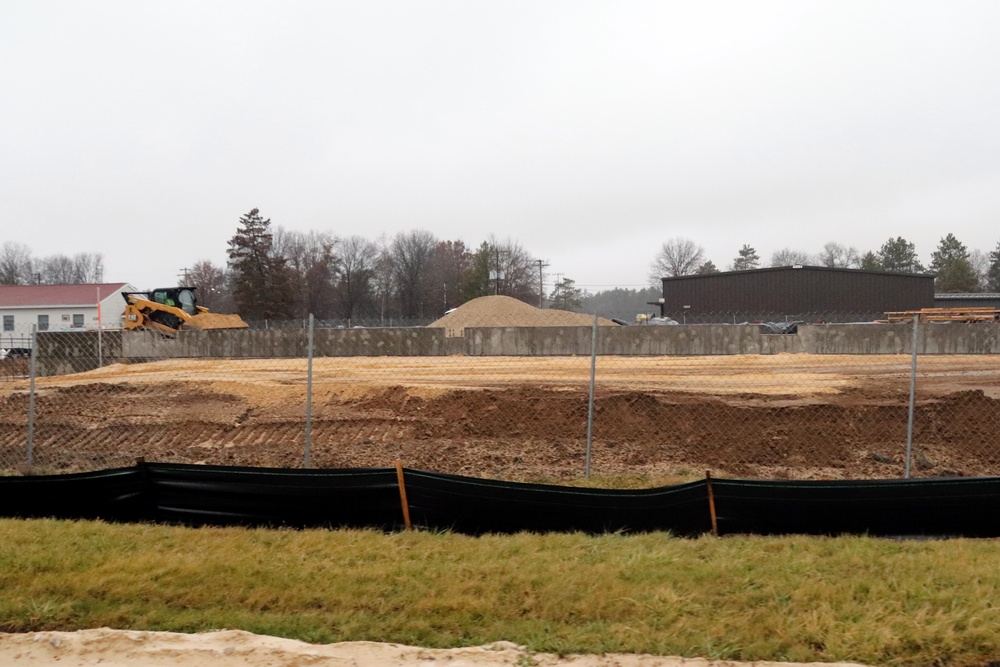 November 2022 construction operations of $11.96 million transient training brigade headquarters at Fort McCoy