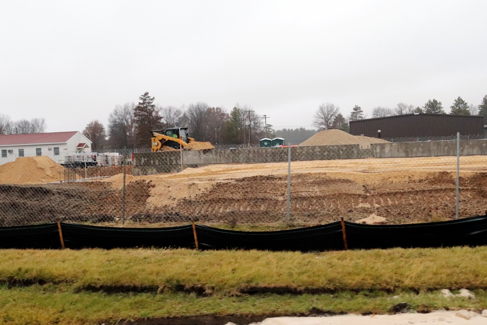 November 2022 construction operations of $11.96 million transient training brigade headquarters at Fort McCoy