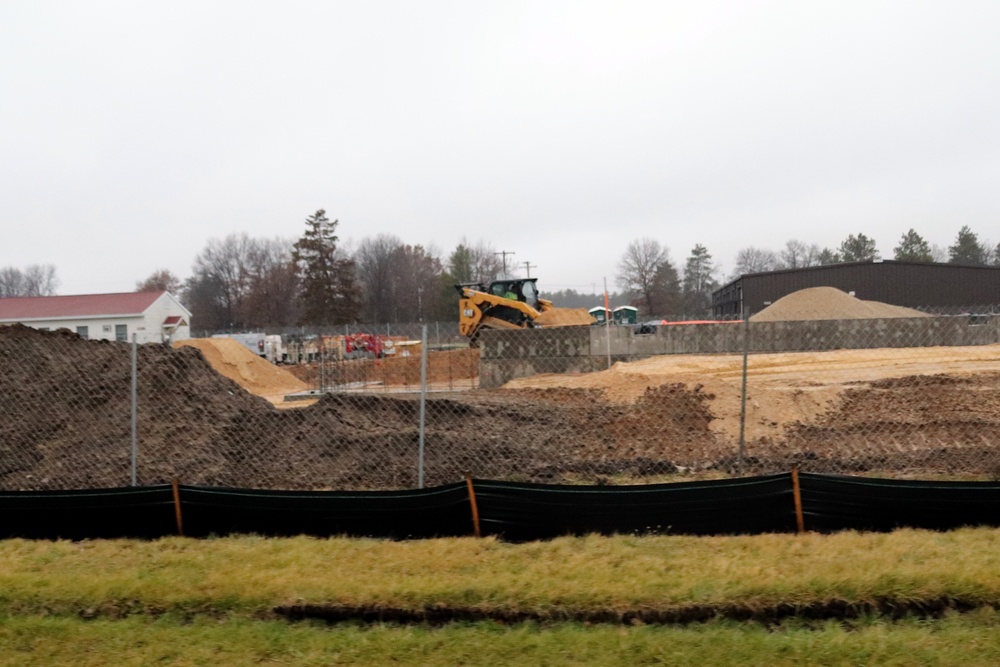 November 2022 construction operations of $11.96 million transient training brigade headquarters at Fort McCoy