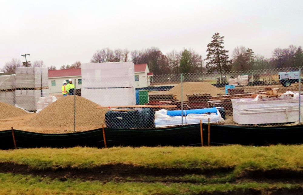 November 2022 construction operations of $11.96 million transient training brigade headquarters at Fort McCoy