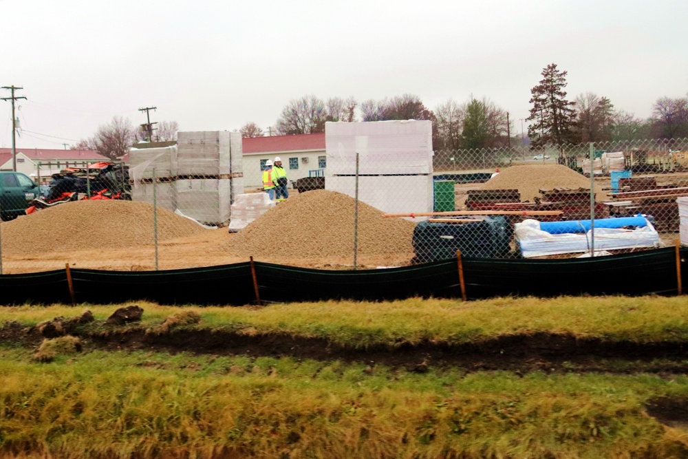 November 2022 construction operations of $11.96 million transient training brigade headquarters at Fort McCoy