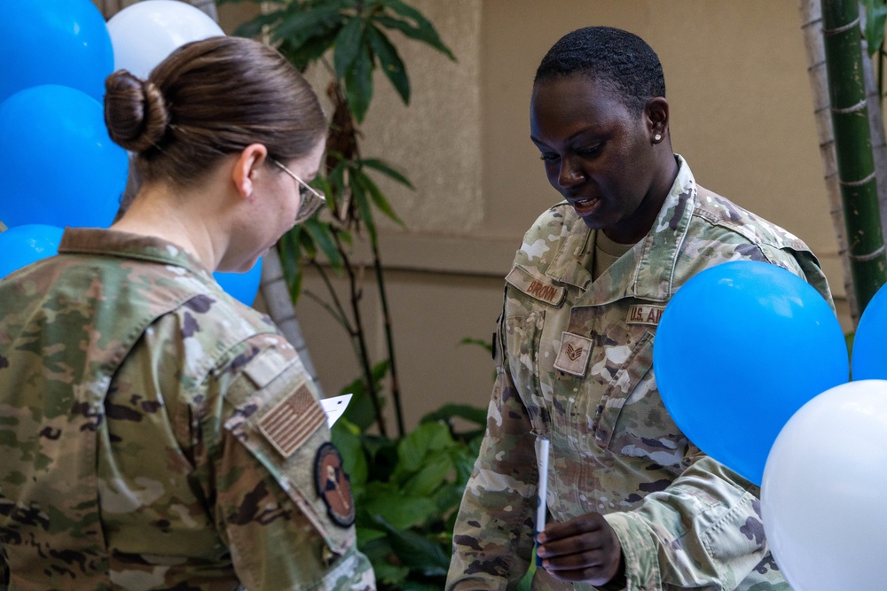 Hickam’s first Salute to Life Bone Marrow Donor registration drive