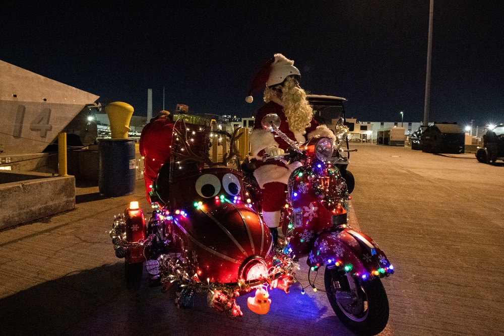 Naval Base San Diego Holiday Light Tour