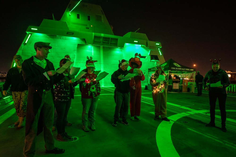 Naval Base San Diego Holiday Light Tour