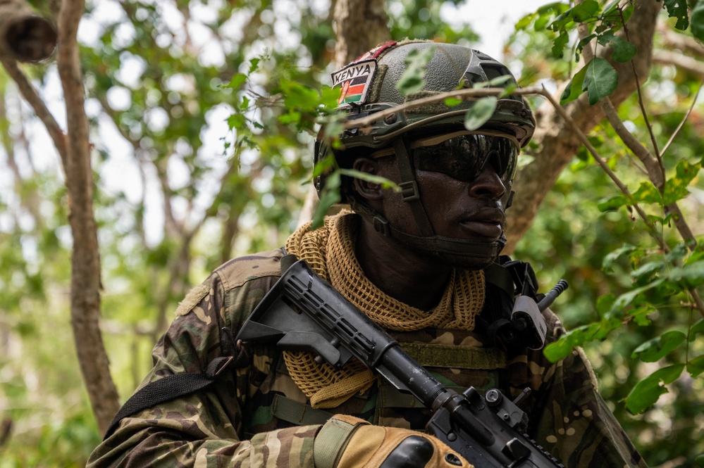 CJTF-HOA trains Kenya Defense Force