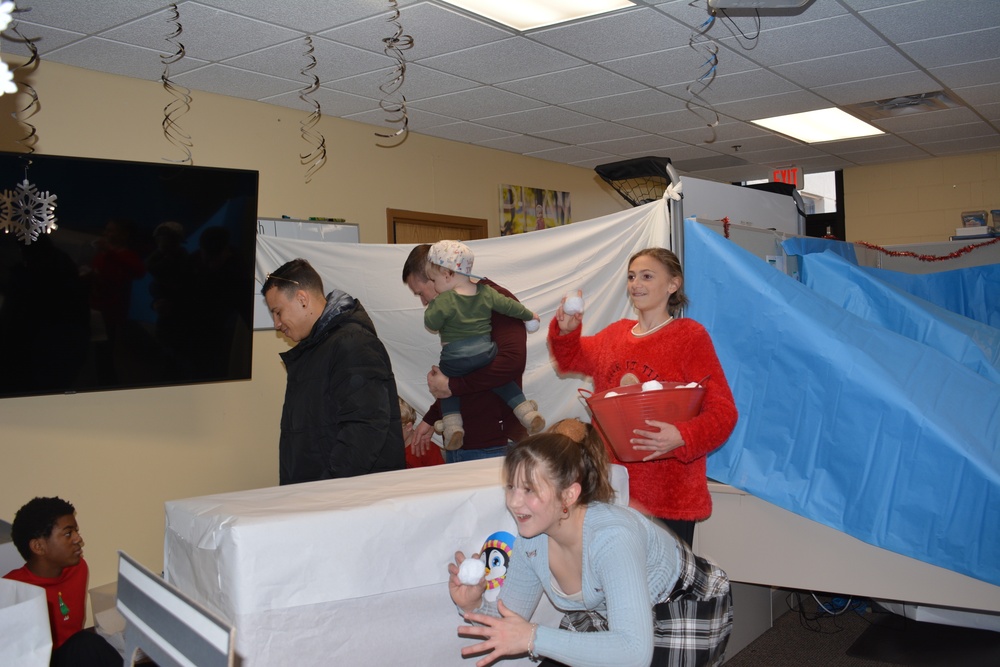 Fort Riley Child and Youth Services hosts Polar Express event