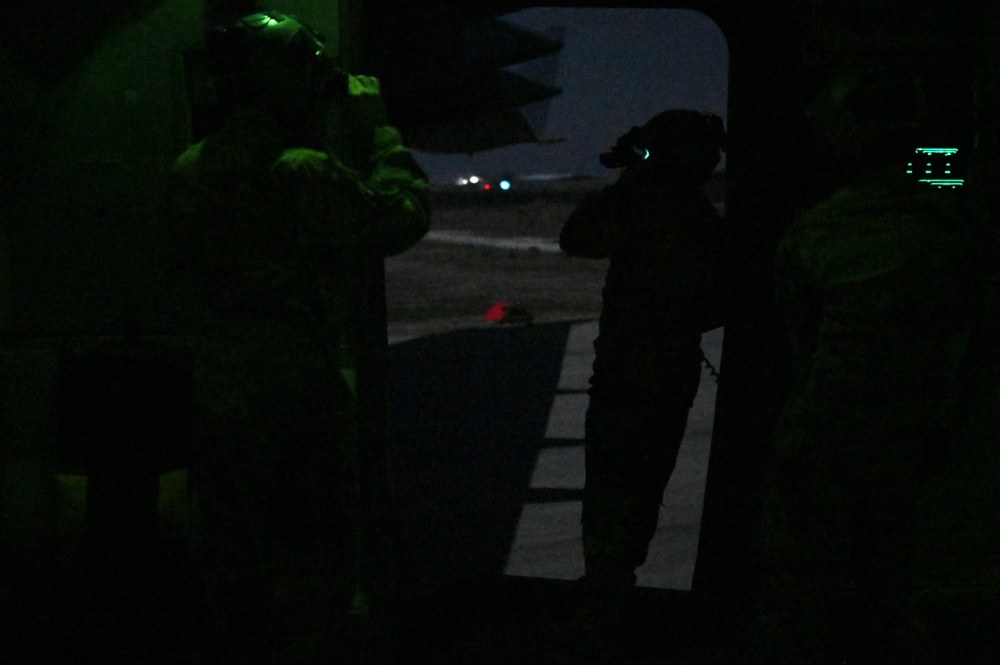 U.S. Air Force conducts airlift operations in support of OIR