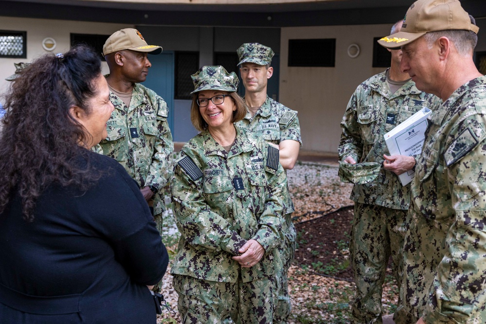 Vice Chief of Naval Operations Tours Sailor's Housing on Joint Base Pearl Harbor-Hickam