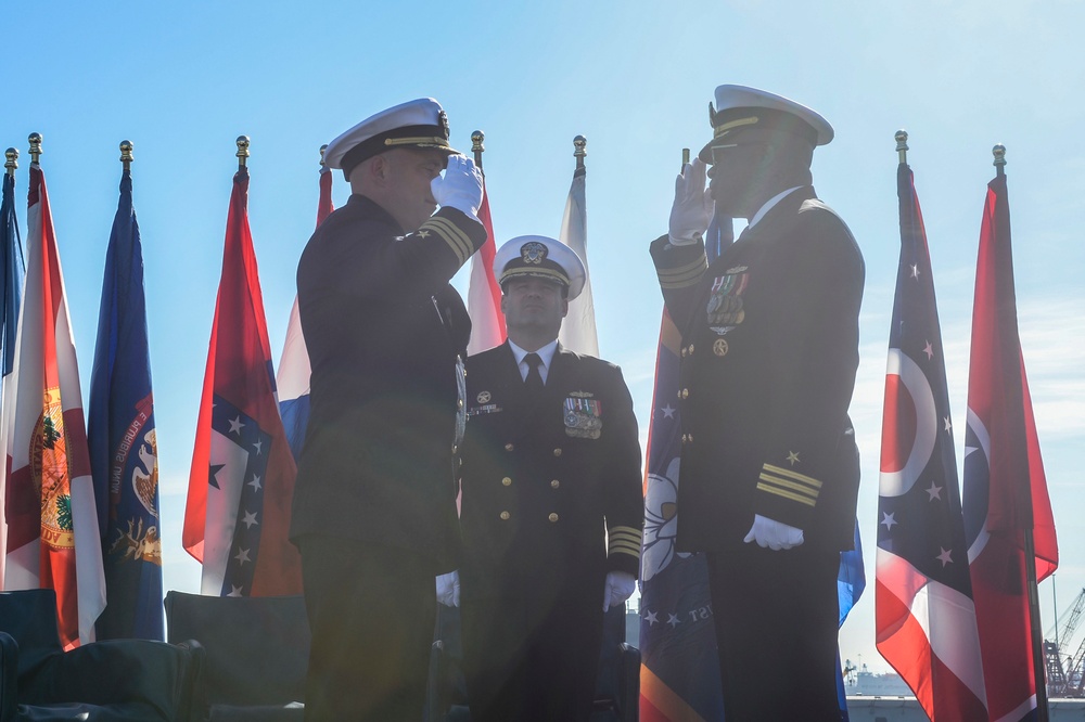 DVIDS - Images - USS Gabrielle Giffords (LCS 10) Gold Crew Holds Change ...