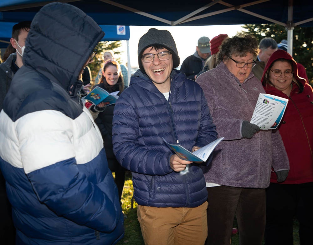 NUWC Division Newport, Navy Band Northeast kickoff holiday season with festive gathering