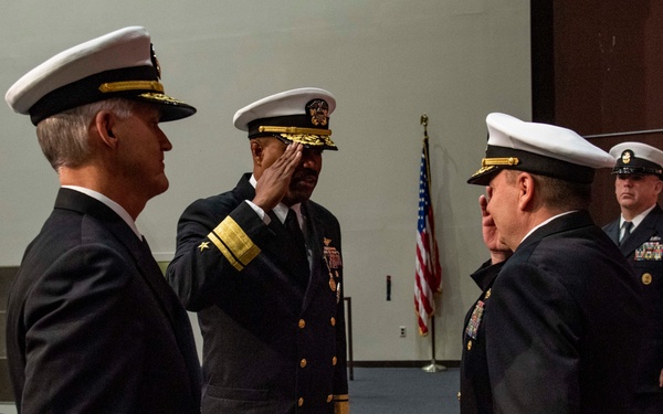 Navy Personnel Command Holds Change of Command