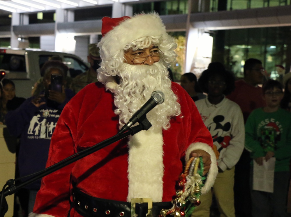 WBAMC hosted annual Holiday Tree Lighting Ceremony