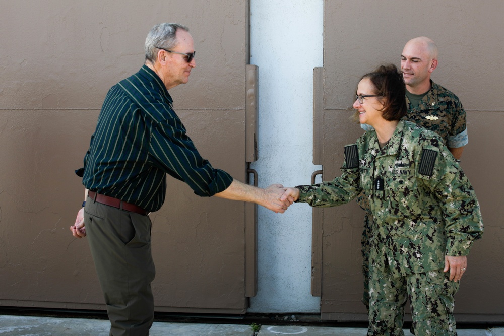Adm. Franchetti visits MCBH