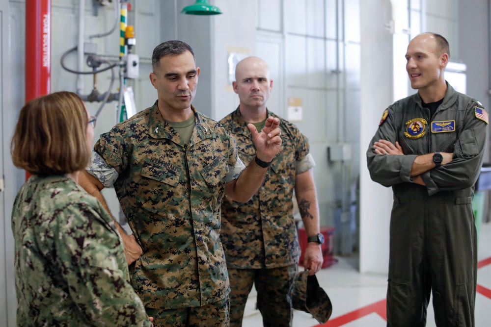 Adm. Franchetti visits MCBH