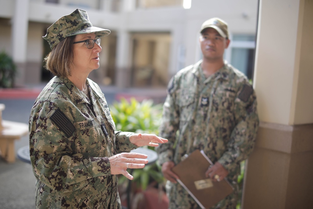 Adm. Franchetti visits MCBH