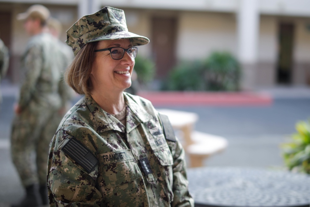 Adm. Franchetti visits MCBH