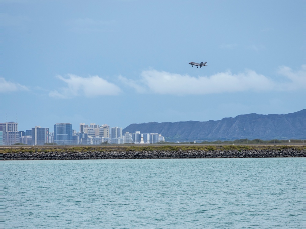 Marine Fighter Attack Squadron 314 Arrives at Pacific Edge 2022