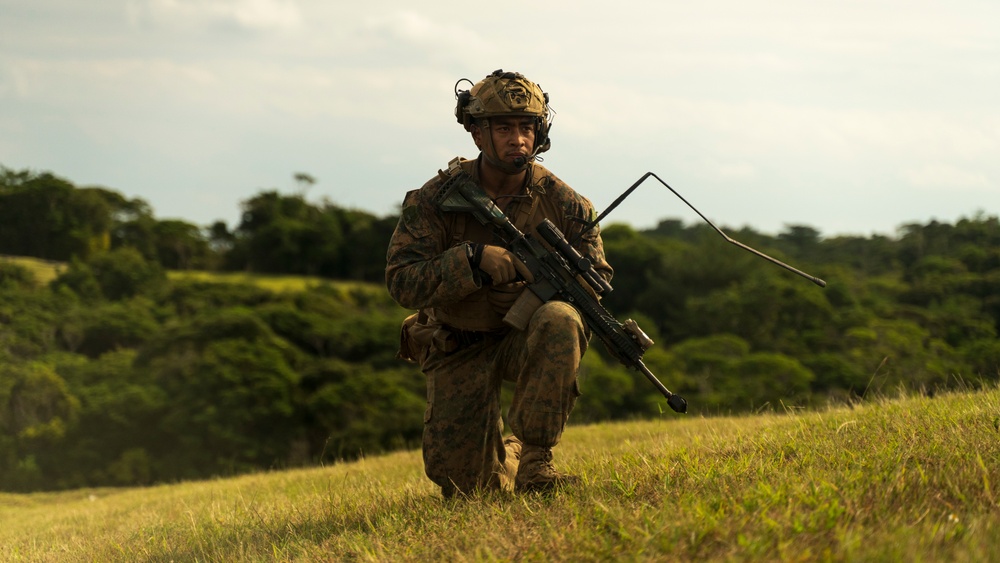 Stand-in Force Exercise 1st Battalion, 2nd Marines platoon attacks