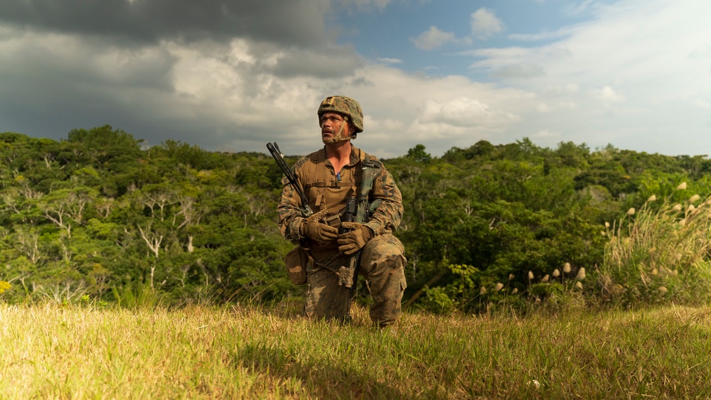 Stand-in Force Exercise 1st Battalion, 2nd Marines platoon attacks