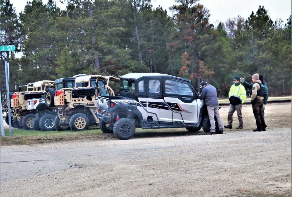 Off-road vehicle safety training at Fort McCoy