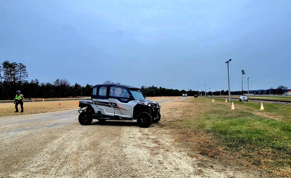 Off-road vehicle safety training at Fort McCoy