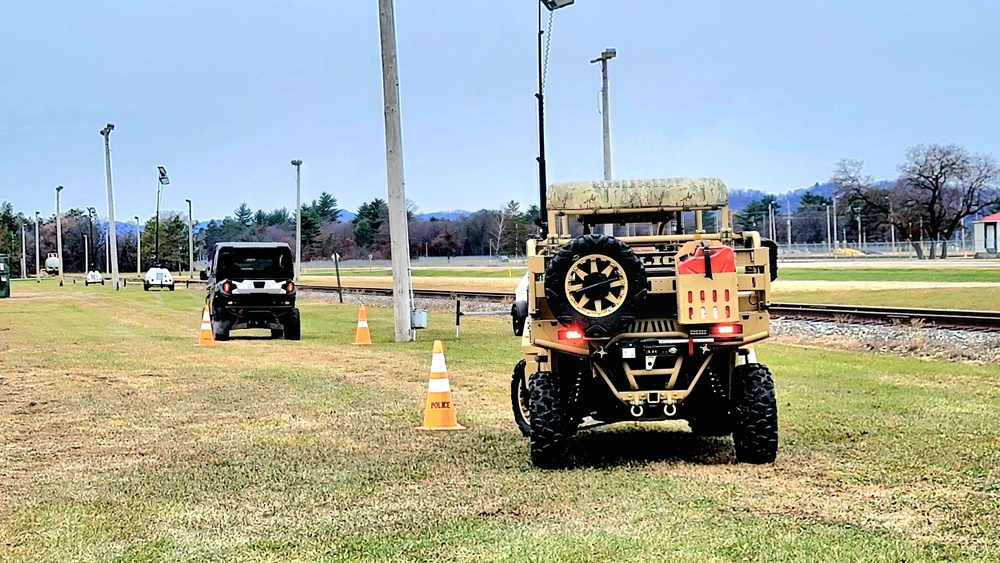 Off-road vehicle safety training at Fort McCoy