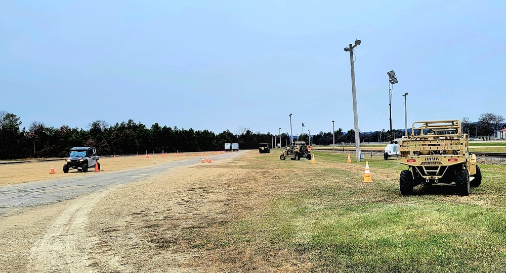 Off-road vehicle safety training at Fort McCoy