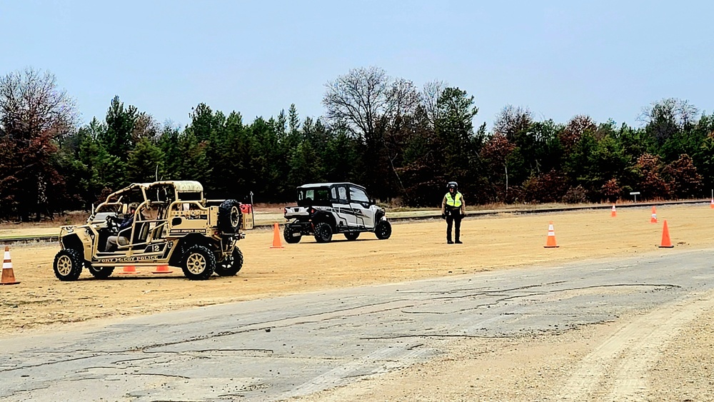 Off-road vehicle safety training at Fort McCoy