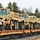 411th Engineer Company equipment deployment by rail movement at Fort McCoy