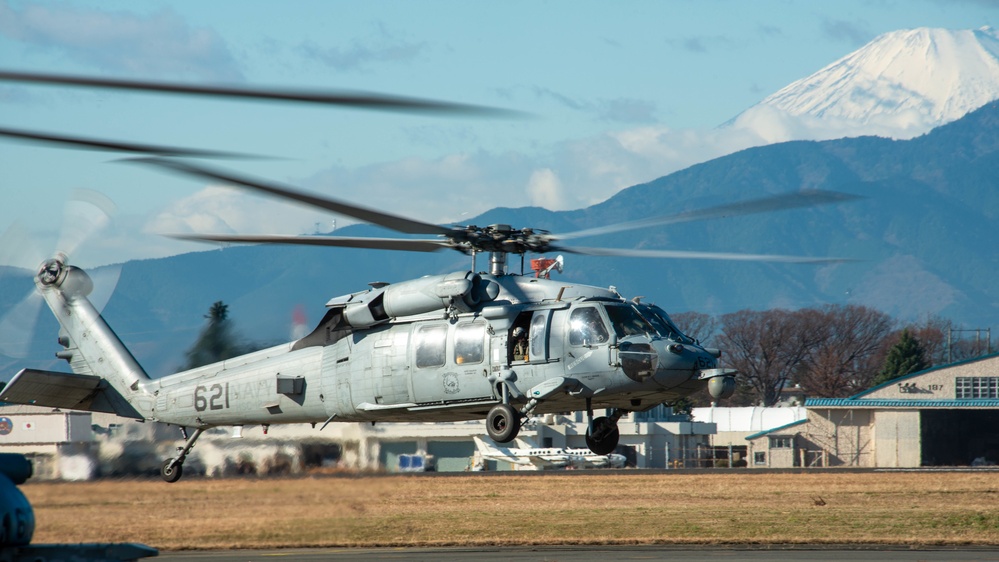 &quot;Golden Falcons&quot; of Helicopter Sea Combat Squadron (HSC) 12 Homecoming