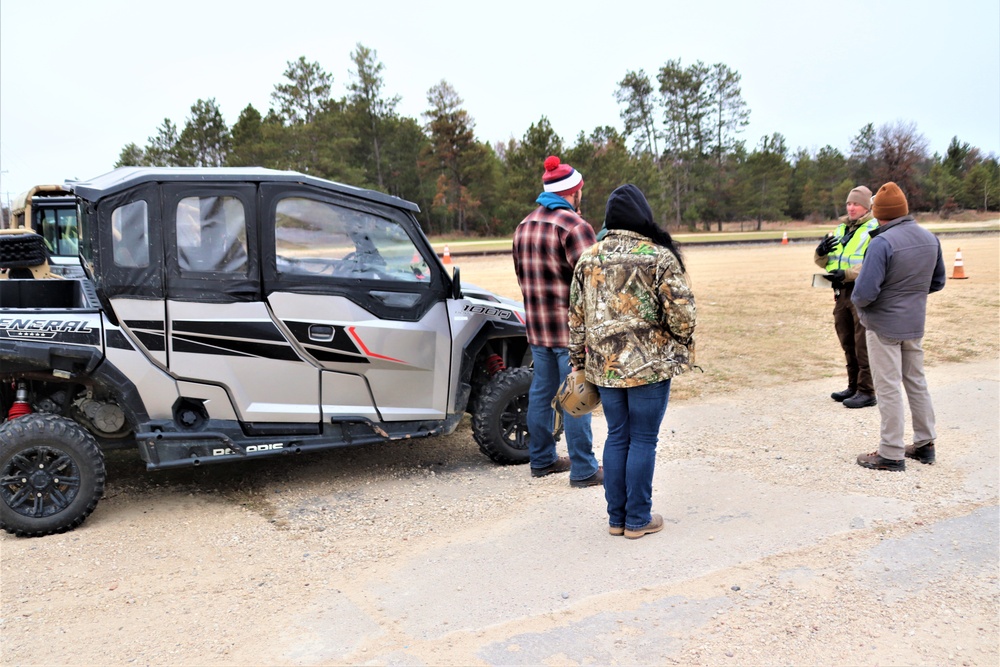 Off-road vehicle safety training at Fort McCoy