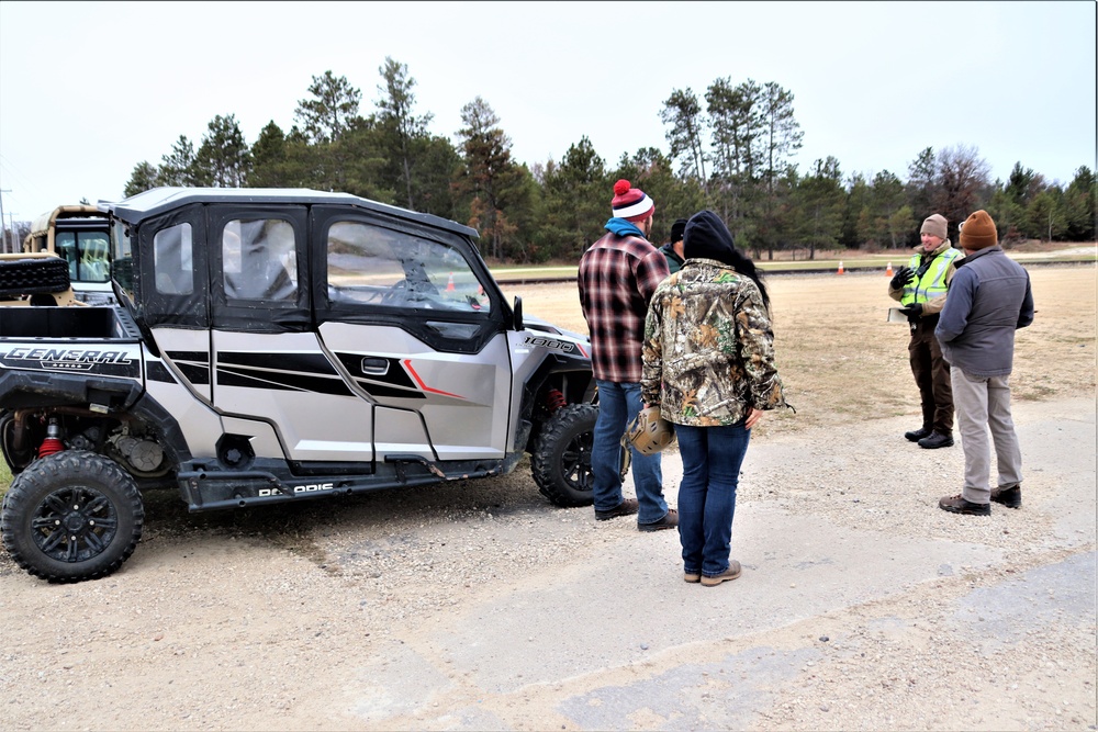 Off-road vehicle safety training at Fort McCoy