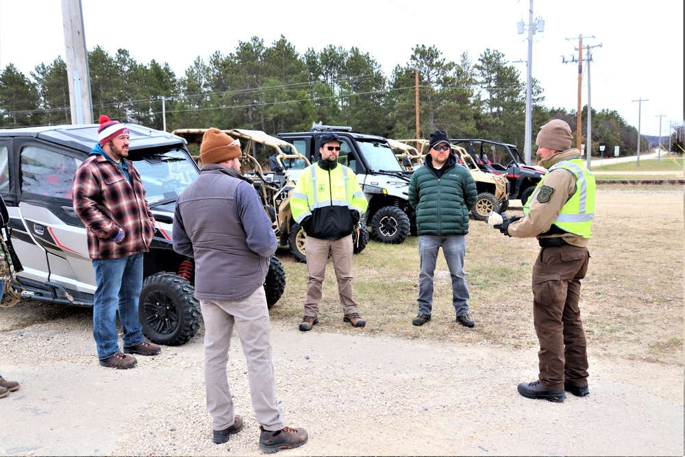 Off-road vehicle safety training at Fort McCoy