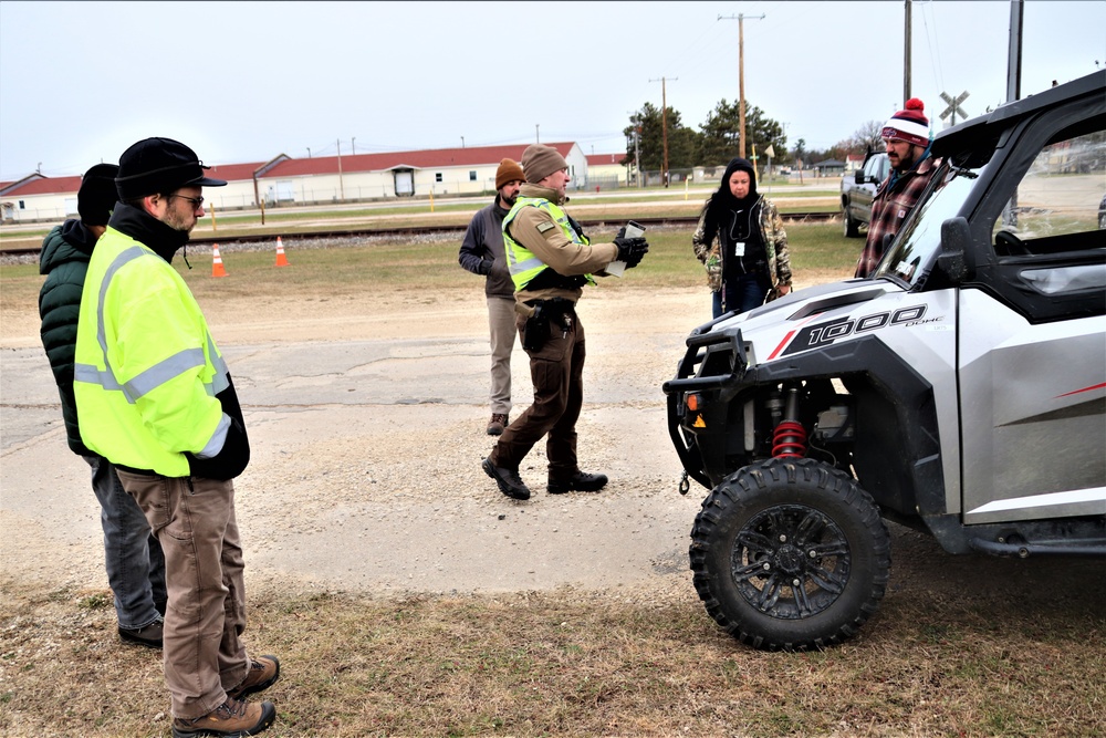 Off-road vehicle safety training at Fort McCoy